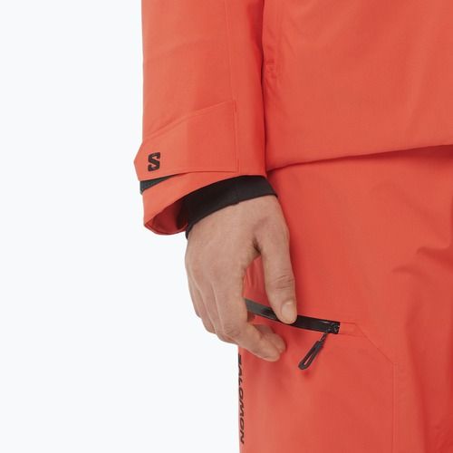 Herren-Skijacke Salomon Brilliant 2.0 cherry tomato