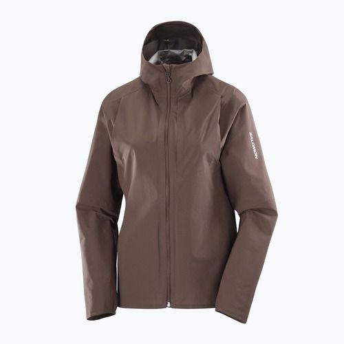 Damen Laufjacke Salomon Trail Kaffeebohne