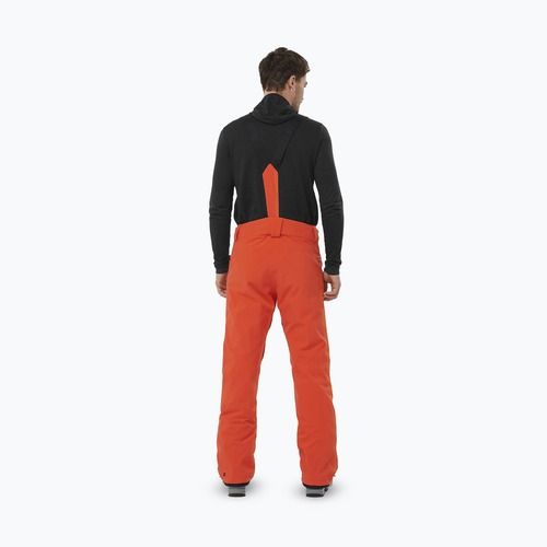 Herren-Skihose Salomon Edge cherry tomato