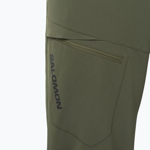 Herren-Trekkinghose Salomon Wayfarer Warm grape leaf