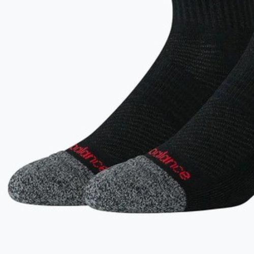 Socken New Balance Active Premium Crew Quarter 2 pairs black