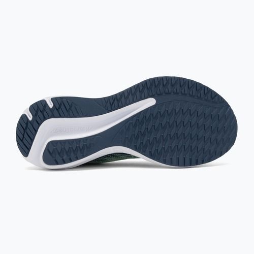 Kinder-Laufschuhe Mizuno Enerzy Rider Jr neo mint/weiß/vintage indigo