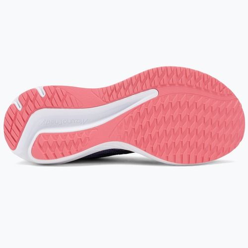 Kinder-Laufschuhe Mizuno Enerzy Rider Jr schwarz/camelliarose/paisleypurple