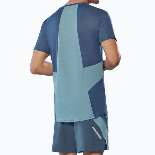 Herren-Laufshirt Mizuno DryAeroFlow Tee Vintage Indigo