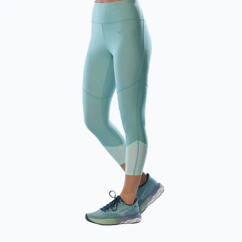 Damen-Leggings Mizuno Impulse Core 3/4 Cloud Blue