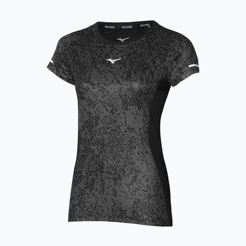 Damen-Laufshirt Mizuno Premium Aero Tee schwarz