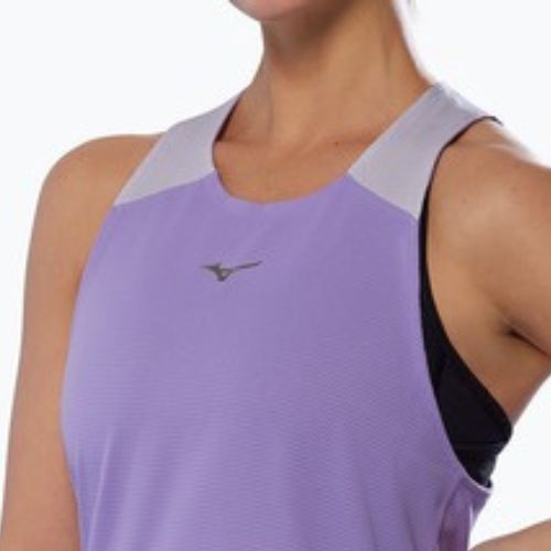 Damen-Laufshirt Mizuno Tech Light Tank paisley lila