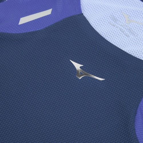 Herren-Laufshirt Mizuno Tech Light Tank estate blue