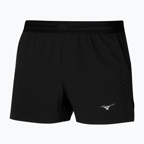 Mizuno Tech Light 3.5" Herren Laufshorts schwarz
