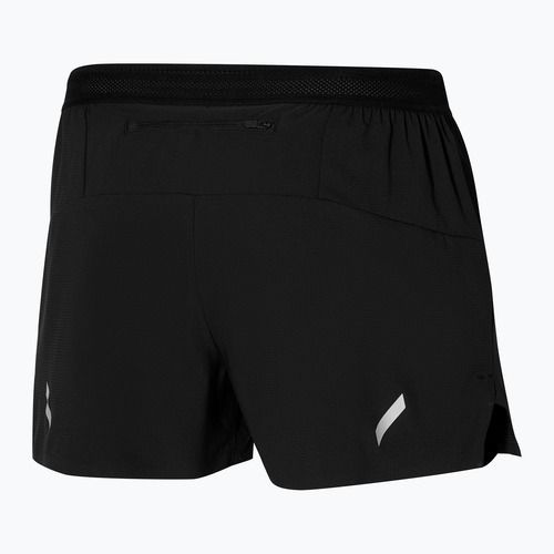 Mizuno Tech Light 3.5" Herren Laufshorts schwarz
