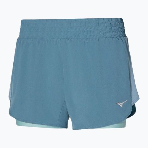 Damen-Laufshorts Mizuno 2IN1 4.5" Citadel