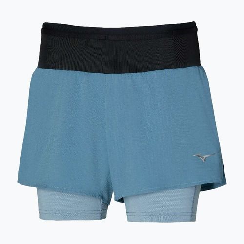 Damen-Laufshorts Mizuno Trail ER 2IN1 citadel