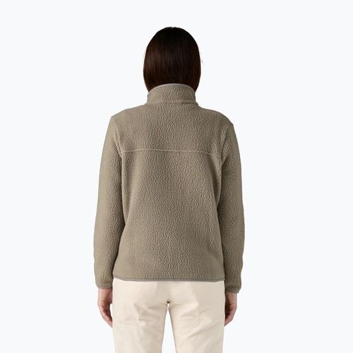 Damen-Trekking-Fleece Patagonia Retro Pile river rock green