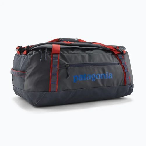Reisetasche Patagonia Black Hole Duffel 55 l Smolder Blue/Amanita Red