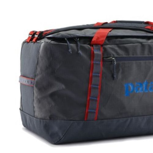 Reisetasche Patagonia Black Hole Duffel 100 l smolder blue/amanita red