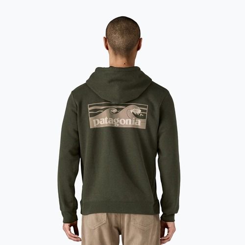 Herren Patagonia Boardshort Logo Uprisal Hoody basin grün