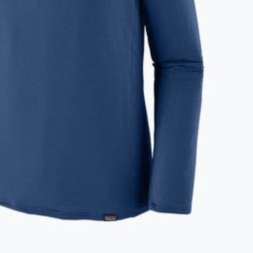 Herren Patagonia Cap Thermal Gewicht Zip Neck Sweatshirt clement blau