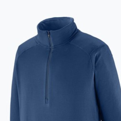 Herren Patagonia Cap Thermal Gewicht Zip Neck Sweatshirt clement blau