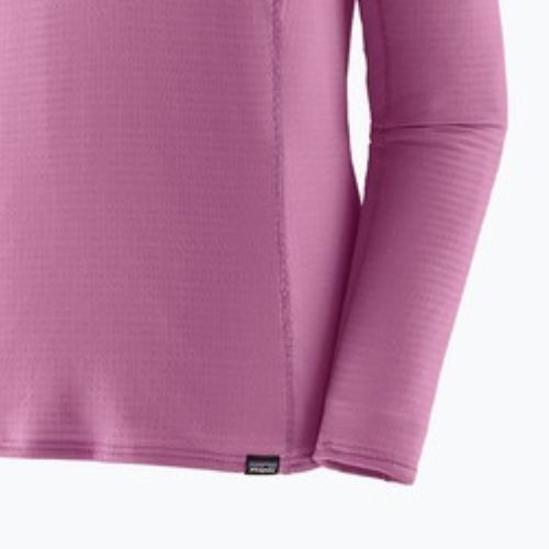 Women's Patagonia Cap Thermal Gewicht Zip Neck Sweatshirt lebhaft lila