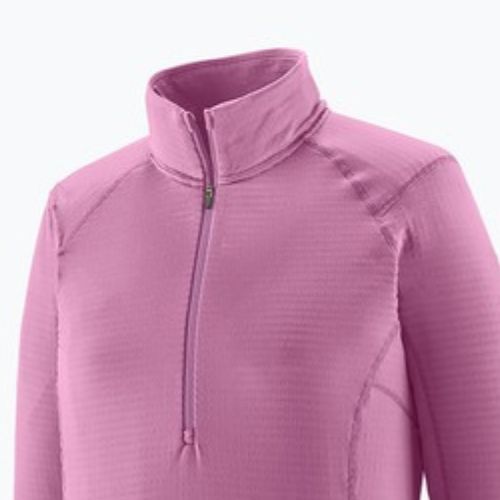 Women's Patagonia Cap Thermal Gewicht Zip Neck Sweatshirt lebhaft lila