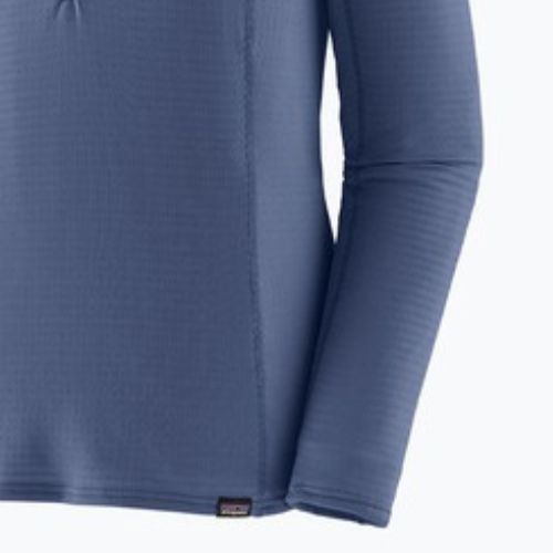 Damen Patagonia Cap Thermal Gewicht Zip Neck Sweatshirt clement blau