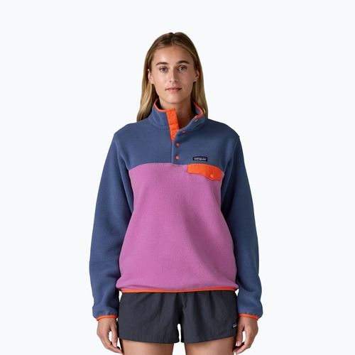 Patagonia Damen-Trekking-Sweatshirt LW Synch Snap-T P / O lebhaft lila
