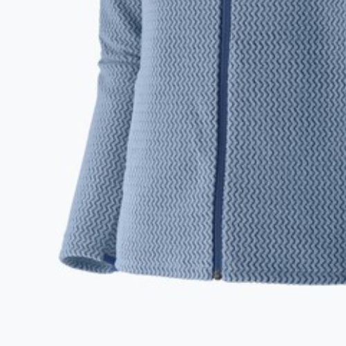 Patagonia R1 Air Fleece-Kapuzenpulli mit durchgehendem Reißverschluss für Frauen barnacle blue