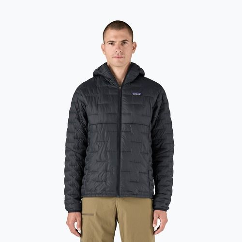 Herren Patagonia Micro Puff Hoody schwarz