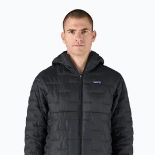 Herren Patagonia Micro Puff Hoody schwarz