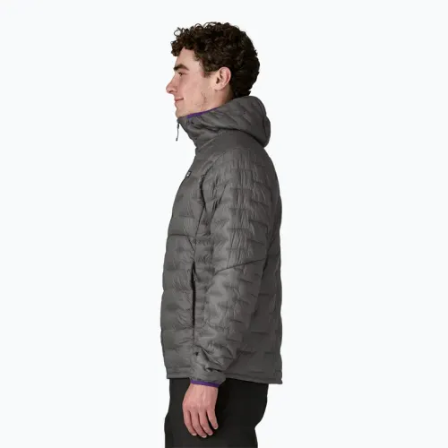 Herren Patagonia Micro Puff Hoody Daunenjacke forge grey