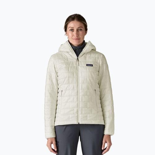 Patagonia Nano Puff Hoody Damen Daunenjacke birkenweiß