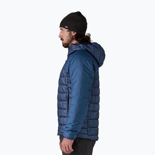 Herren Patagonia Hi-Loft Nano Puff Jacke clement blau