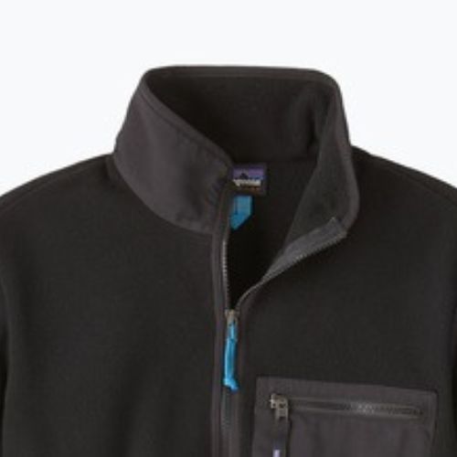 Patagonia Herren Fleece-Sweatshirt Synch schwarz einfarbig