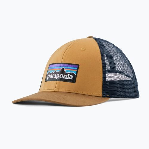 Patagonia P-6 Logo LoPro Trucker Baseballmütze Talon gold