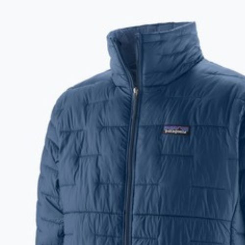Herren Patagonia Micro Puff Daunenjacke clement blau
