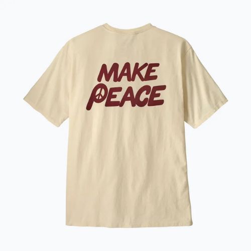 Herren Patagonia Balance Bio-Friedenssamen / ungefärbtes Natur-T-Shirt