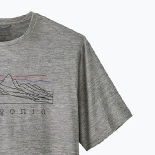 Herren Patagonia Cap Cool Daily Grafik-Shirt stratapeaks / feather grey