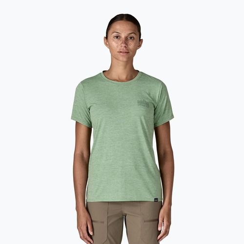 Damen Patagonia Cap Cool Daily Grafik Shirt strataspire / ellwood grün x-dye