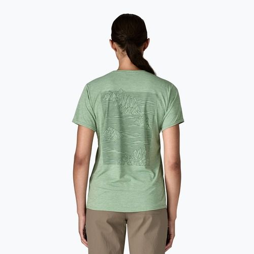 Damen Patagonia Cap Cool Daily Grafik Shirt strataspire / ellwood grün x-dye