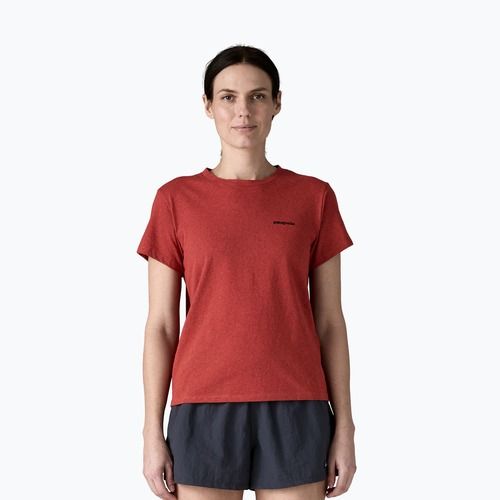 Damen Patagonia P-6 Logo Responsibili-Tee töpferrot
