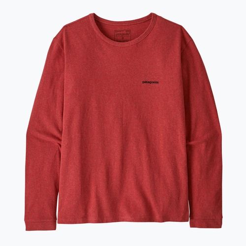 Damen Patagonia P-6 Logo Responsibili-Tee Sweatshirt rot