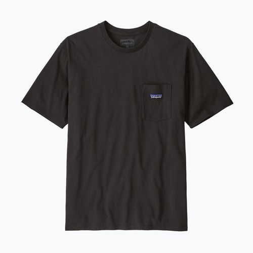 Herren Patagonia Daily Pocket Tee schwarz