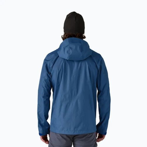 Herren Patagonia Torrentshell 3L Regenjacke clement blau