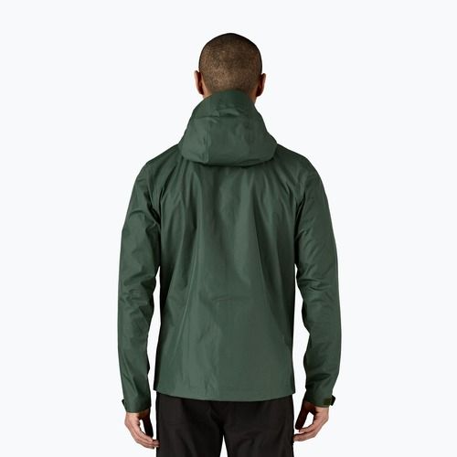 Herren Patagonia Torrentshell 3L Regenjacke altes Wachstum grün