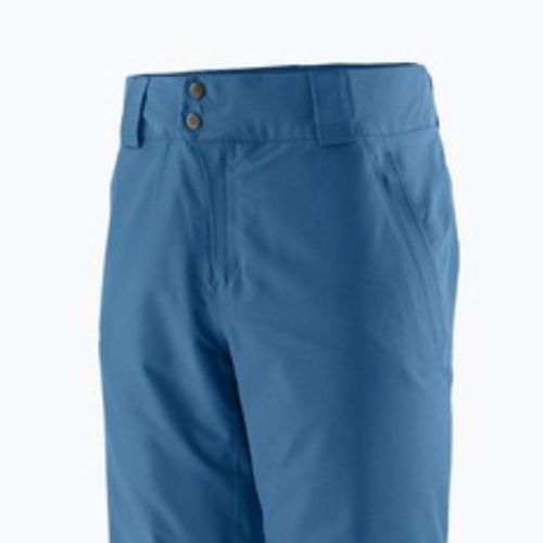 Herren Patagonia Isolierte Powder Town Skihose clement blau
