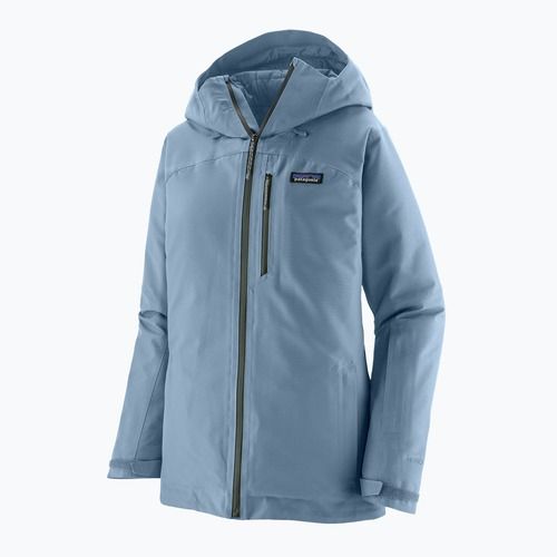 Damen Patagonia Isolierte Powder Town Barnacle blau regen Jacke