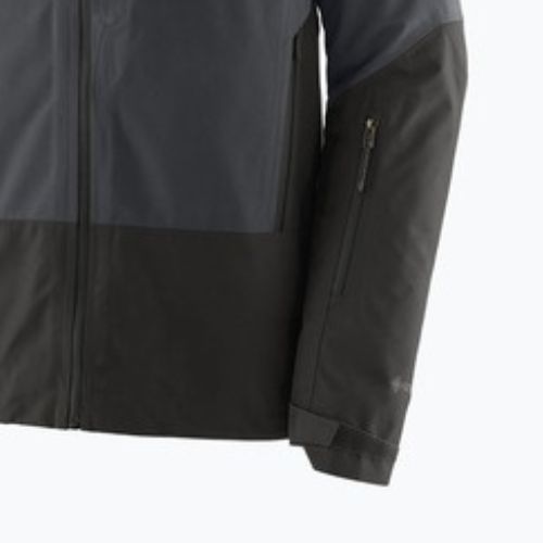 Herren Patagonia Insulated Storm Shift Jacke schwarz w / smolder blau