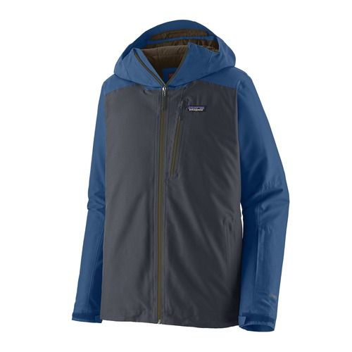 Patagonia Insulated Powder Town Männer regen Jacke Schwelbrand blau w / clement blau
