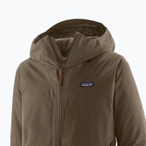 Herren Patagonia Isolierte Storm Shift Windjacke marlow grün