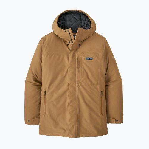 Herren Patagonia Windshadow Parka hirschbraune Daunenjacke